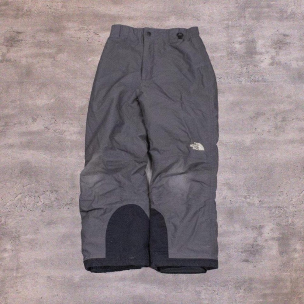 Vintage VTG Y2K 2000's 00's The North Face Children TNF Grey Snowpant's